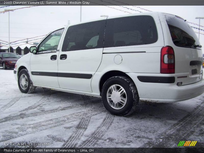 Summit White / Medium Gray 2003 Chevrolet Venture LS