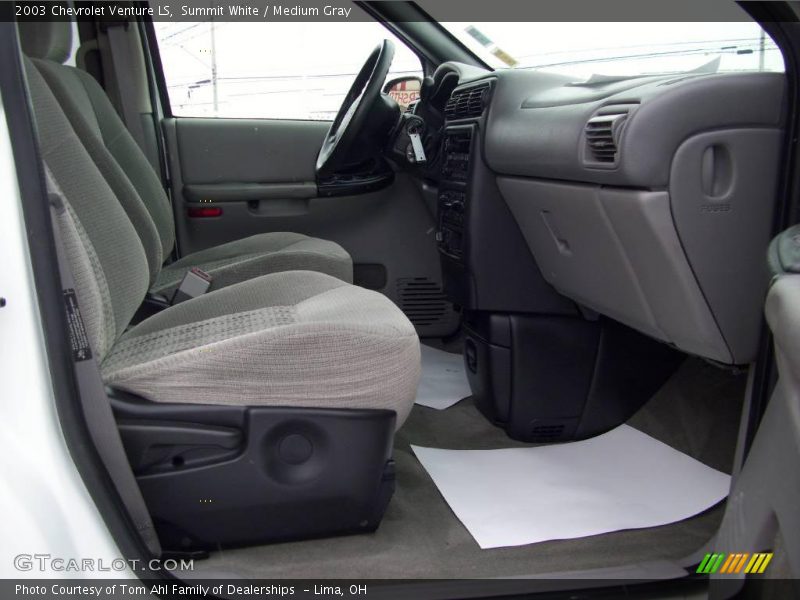 Summit White / Medium Gray 2003 Chevrolet Venture LS