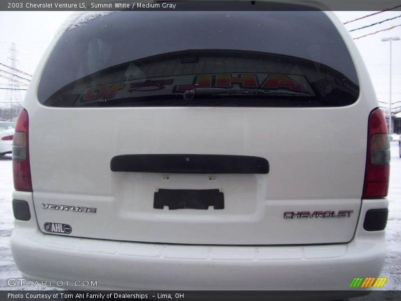 Summit White / Medium Gray 2003 Chevrolet Venture LS