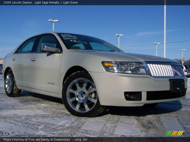 Light Sage Metallic / Light Stone 2006 Lincoln Zephyr