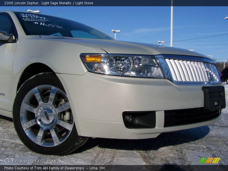 Light Sage Metallic / Light Stone 2006 Lincoln Zephyr