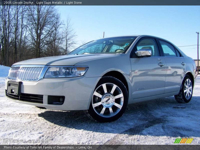 Light Sage Metallic / Light Stone 2006 Lincoln Zephyr