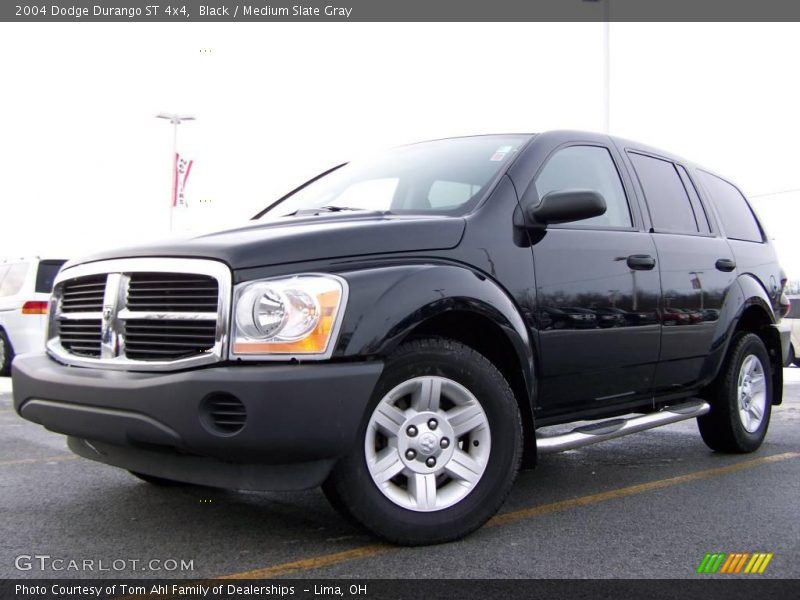 Black / Medium Slate Gray 2004 Dodge Durango ST 4x4