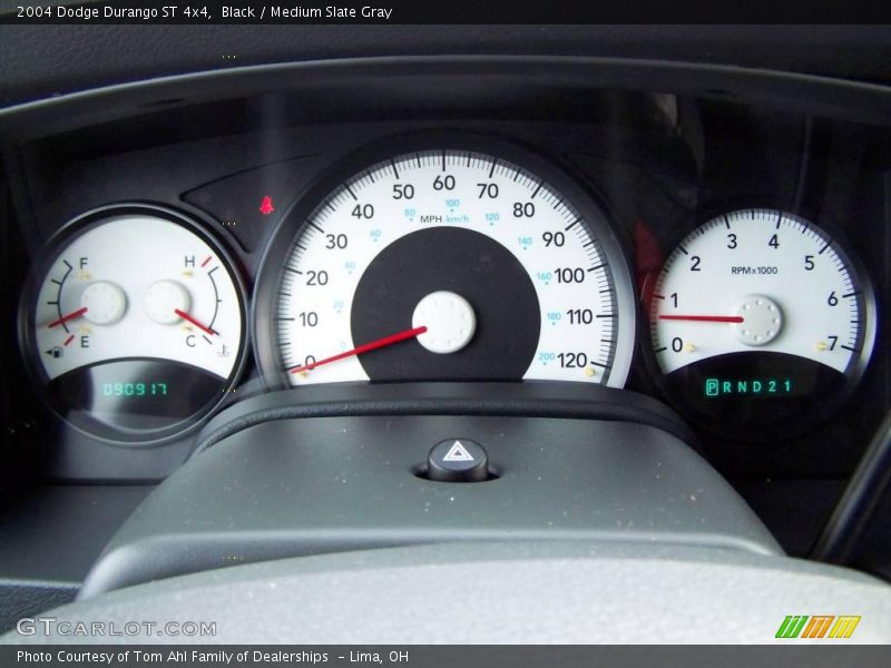 Black / Medium Slate Gray 2004 Dodge Durango ST 4x4