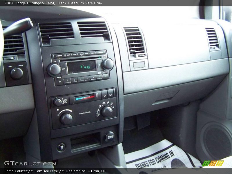 Black / Medium Slate Gray 2004 Dodge Durango ST 4x4