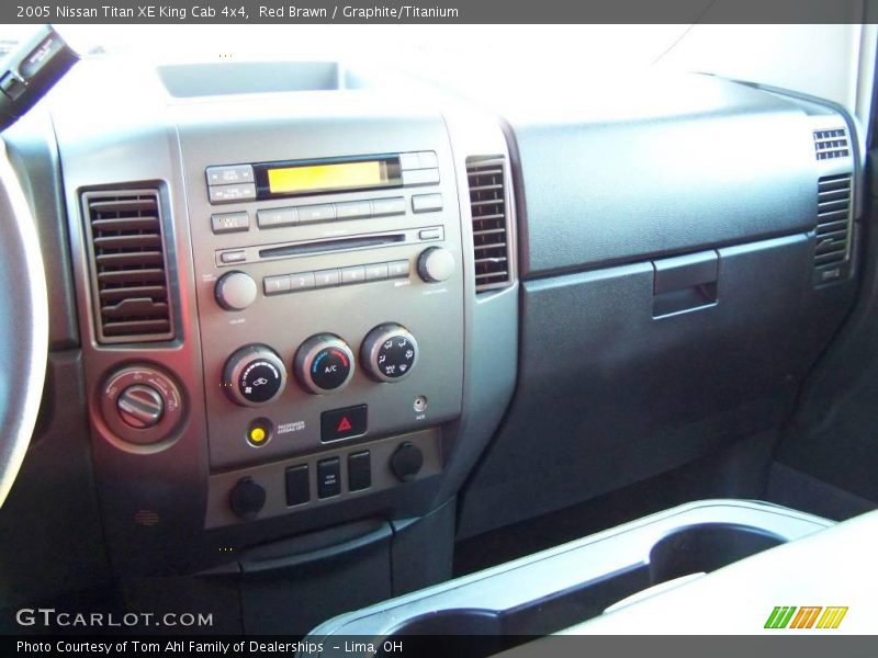 Red Brawn / Graphite/Titanium 2005 Nissan Titan XE King Cab 4x4