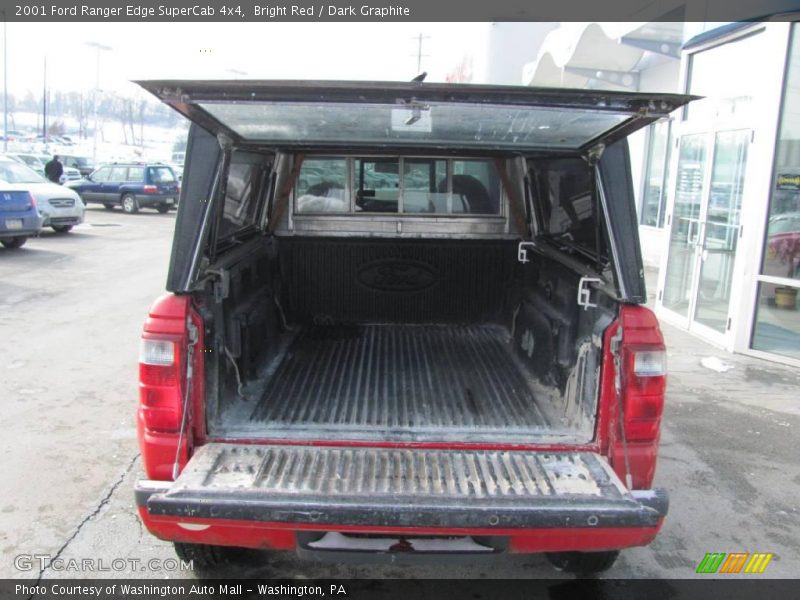 Bright Red / Dark Graphite 2001 Ford Ranger Edge SuperCab 4x4