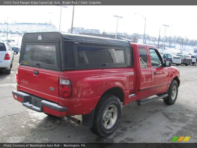 Bright Red / Dark Graphite 2001 Ford Ranger Edge SuperCab 4x4