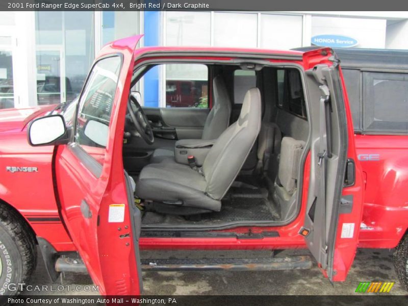Bright Red / Dark Graphite 2001 Ford Ranger Edge SuperCab 4x4