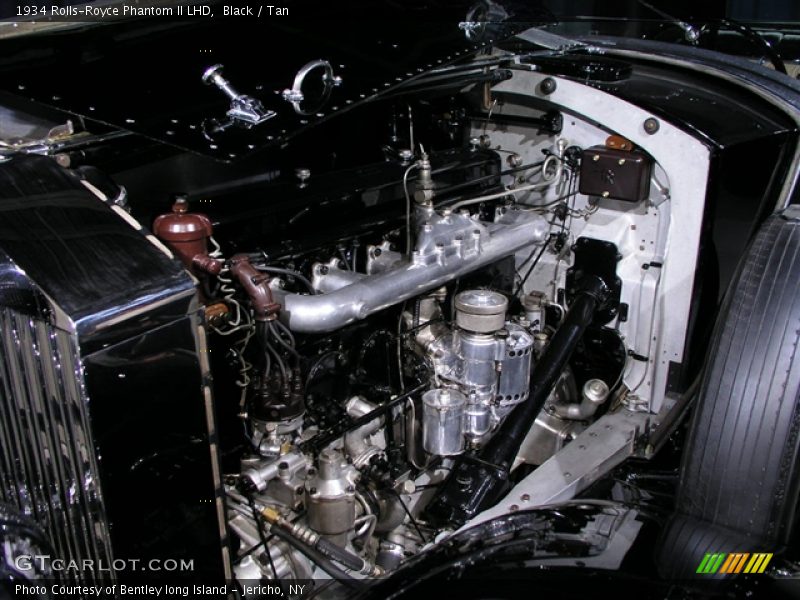 Black / Tan 1934 Rolls-Royce Phantom II LHD