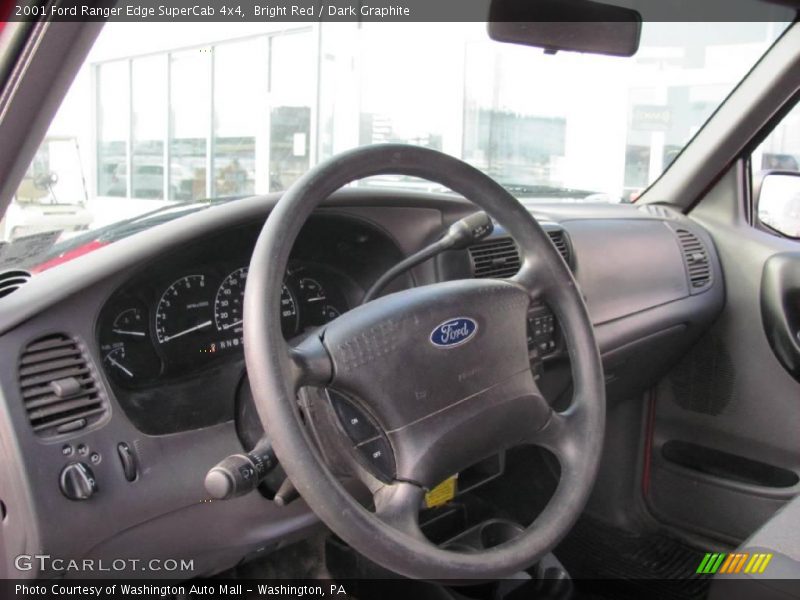 Bright Red / Dark Graphite 2001 Ford Ranger Edge SuperCab 4x4