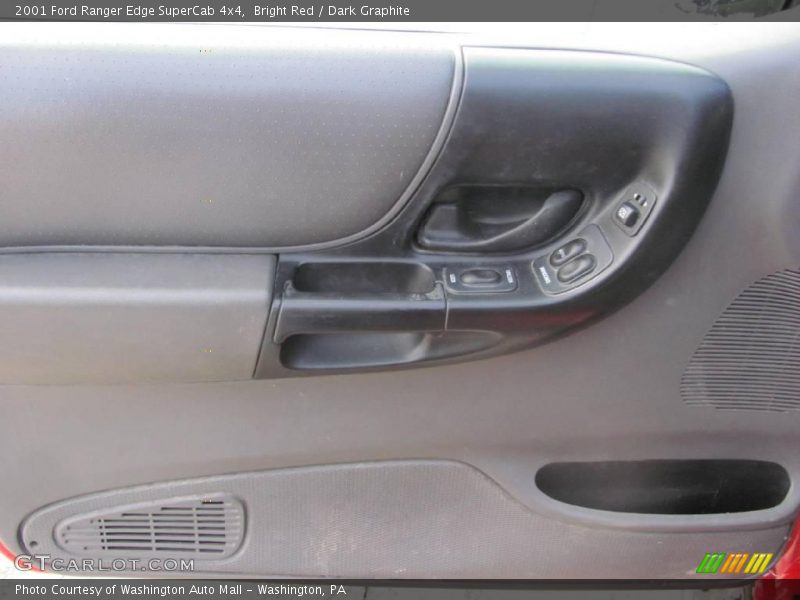 Bright Red / Dark Graphite 2001 Ford Ranger Edge SuperCab 4x4