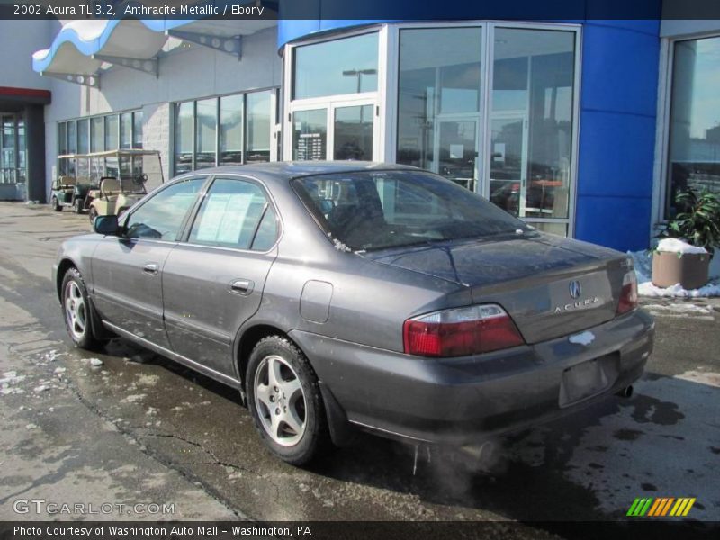 Anthracite Metallic / Ebony 2002 Acura TL 3.2