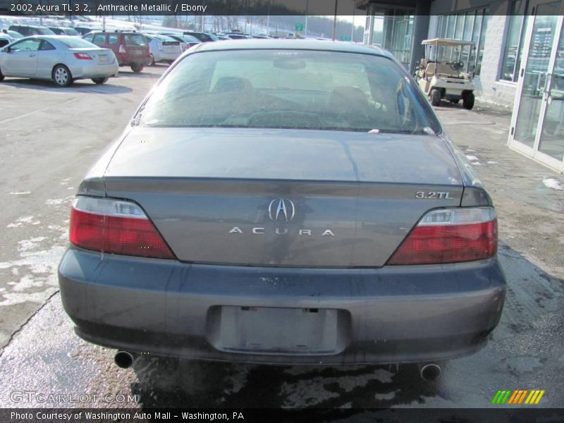 Anthracite Metallic / Ebony 2002 Acura TL 3.2