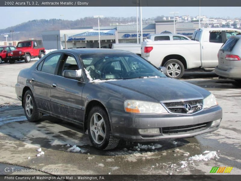 Anthracite Metallic / Ebony 2002 Acura TL 3.2