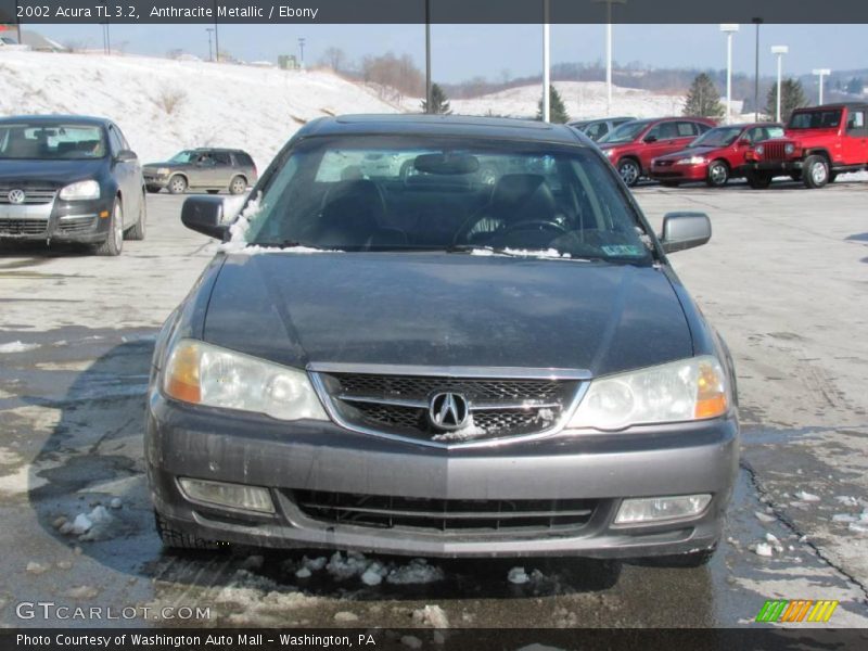 Anthracite Metallic / Ebony 2002 Acura TL 3.2