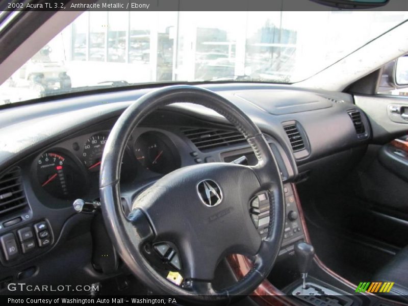 Anthracite Metallic / Ebony 2002 Acura TL 3.2