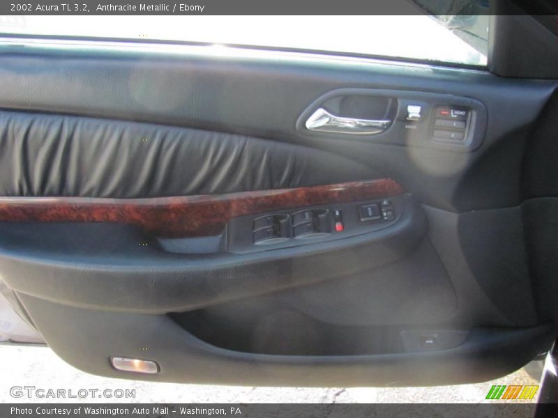 Anthracite Metallic / Ebony 2002 Acura TL 3.2