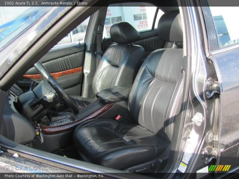 Anthracite Metallic / Ebony 2002 Acura TL 3.2