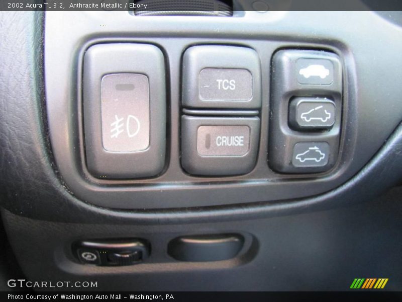Anthracite Metallic / Ebony 2002 Acura TL 3.2