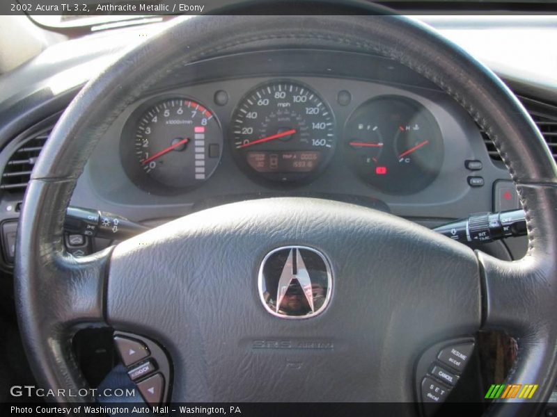 Anthracite Metallic / Ebony 2002 Acura TL 3.2
