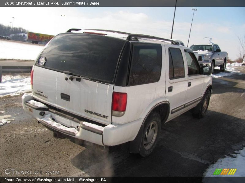 Summit White / Beige 2000 Chevrolet Blazer LT 4x4