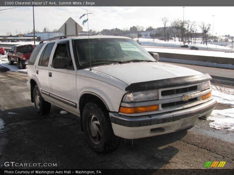 Summit White / Beige 2000 Chevrolet Blazer LT 4x4