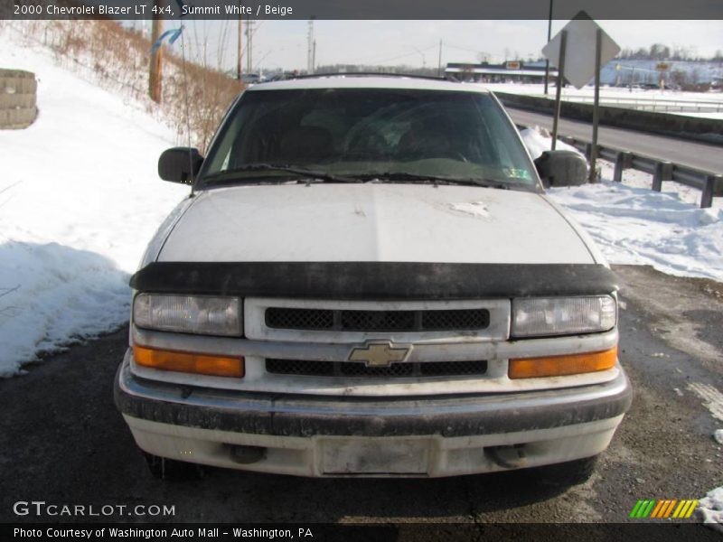 Summit White / Beige 2000 Chevrolet Blazer LT 4x4