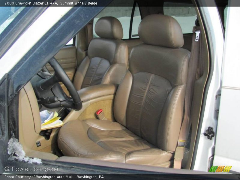 Summit White / Beige 2000 Chevrolet Blazer LT 4x4