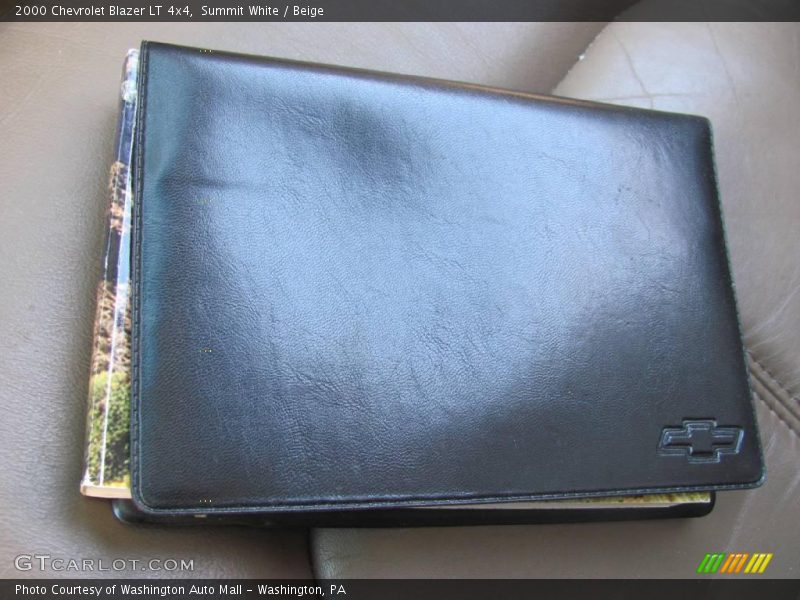 Summit White / Beige 2000 Chevrolet Blazer LT 4x4