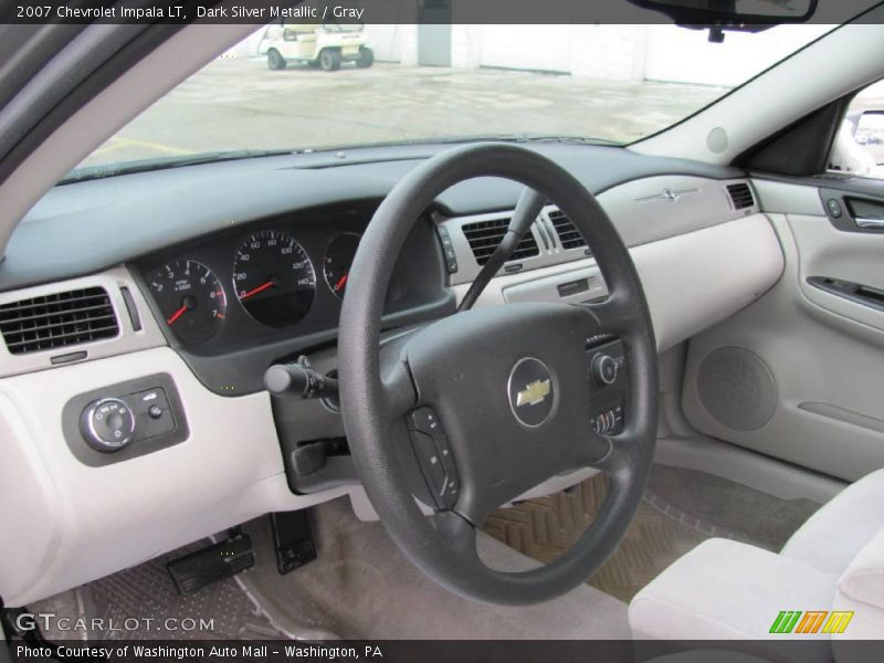 Dark Silver Metallic / Gray 2007 Chevrolet Impala LT