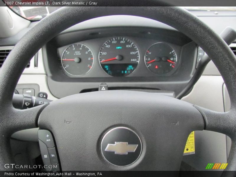 Dark Silver Metallic / Gray 2007 Chevrolet Impala LT
