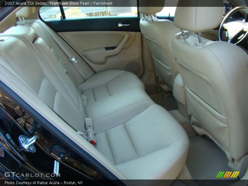 Nighthawk Black Pearl / Parchment 2007 Acura TSX Sedan
