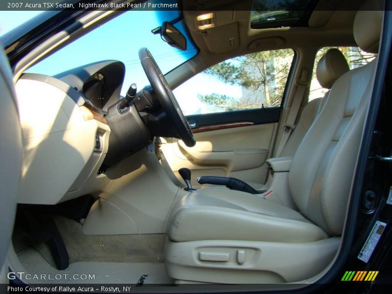 Nighthawk Black Pearl / Parchment 2007 Acura TSX Sedan