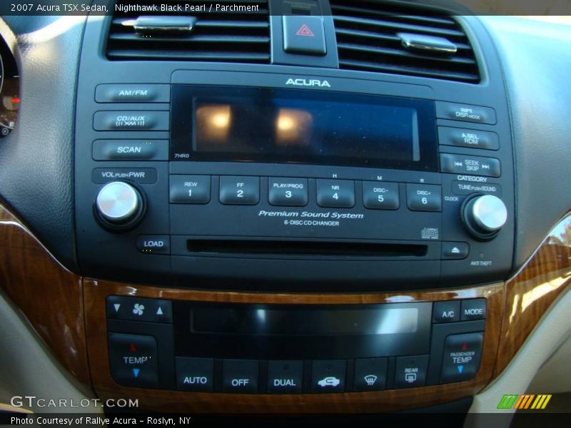 Nighthawk Black Pearl / Parchment 2007 Acura TSX Sedan