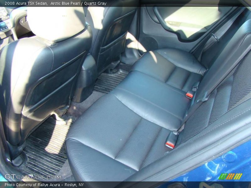 Arctic Blue Pearl / Quartz Gray 2008 Acura TSX Sedan