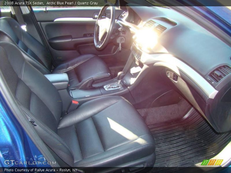Arctic Blue Pearl / Quartz Gray 2008 Acura TSX Sedan