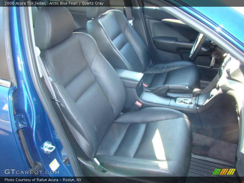 Arctic Blue Pearl / Quartz Gray 2008 Acura TSX Sedan