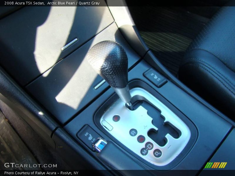 Arctic Blue Pearl / Quartz Gray 2008 Acura TSX Sedan