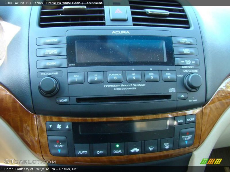 Premium White Pearl / Parchment 2008 Acura TSX Sedan