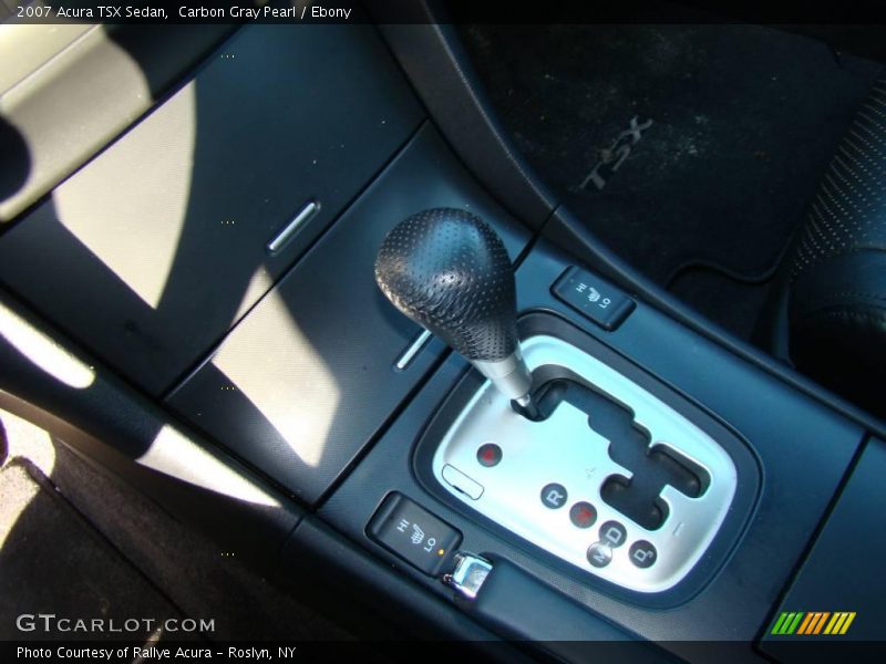 Carbon Gray Pearl / Ebony 2007 Acura TSX Sedan