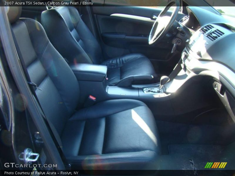 Carbon Gray Pearl / Ebony 2007 Acura TSX Sedan