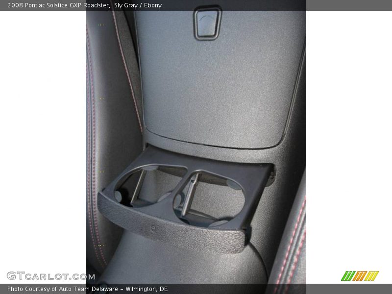 Sly Gray / Ebony 2008 Pontiac Solstice GXP Roadster