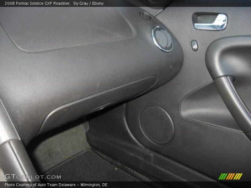 Sly Gray / Ebony 2008 Pontiac Solstice GXP Roadster