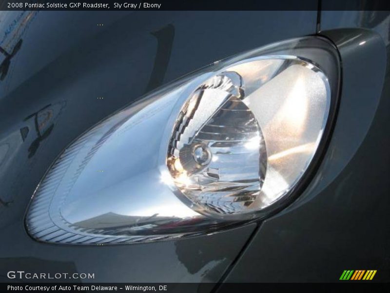 Sly Gray / Ebony 2008 Pontiac Solstice GXP Roadster