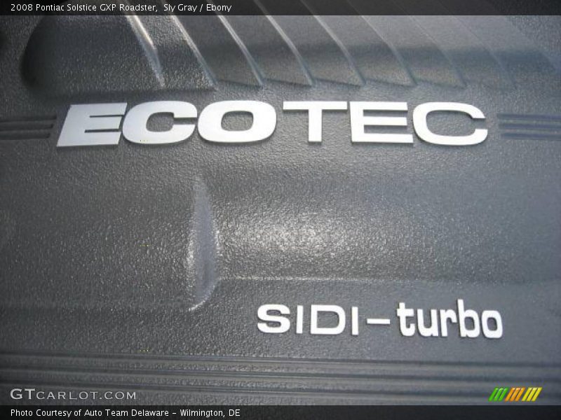 Sly Gray / Ebony 2008 Pontiac Solstice GXP Roadster