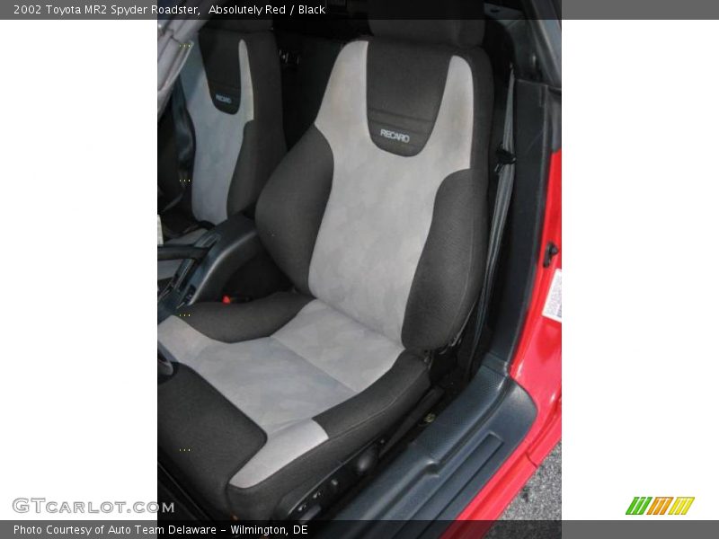 Absolutely Red / Black 2002 Toyota MR2 Spyder Roadster