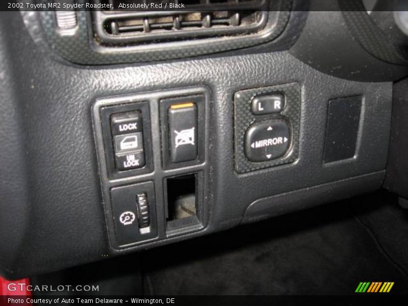 Absolutely Red / Black 2002 Toyota MR2 Spyder Roadster