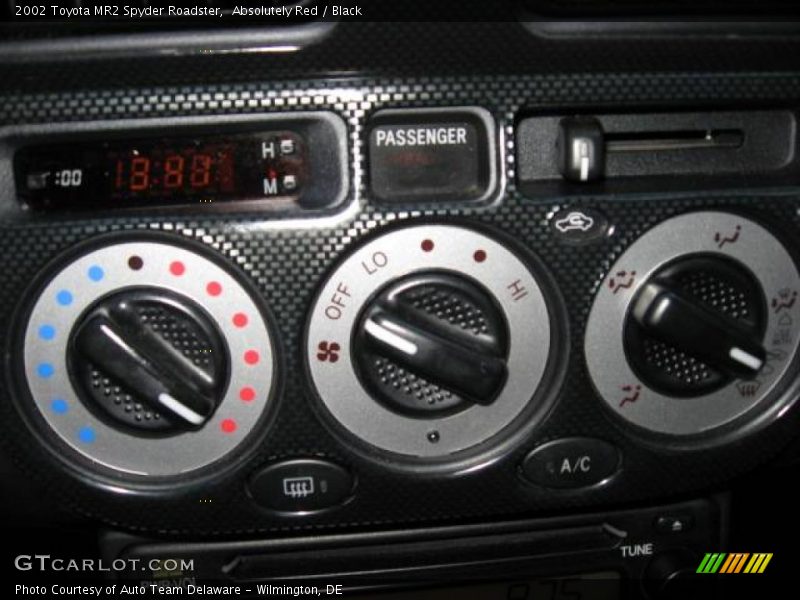 Absolutely Red / Black 2002 Toyota MR2 Spyder Roadster