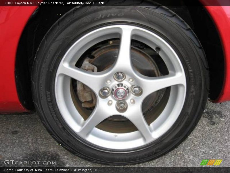 Absolutely Red / Black 2002 Toyota MR2 Spyder Roadster